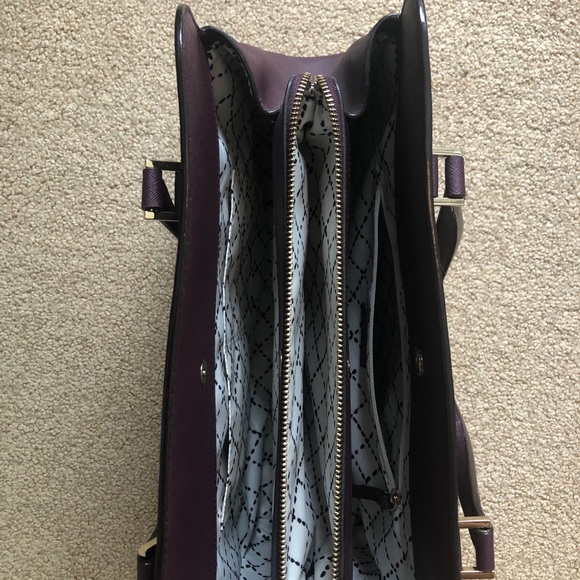 Kate Spade Purple Purse - Picture 4 of 9